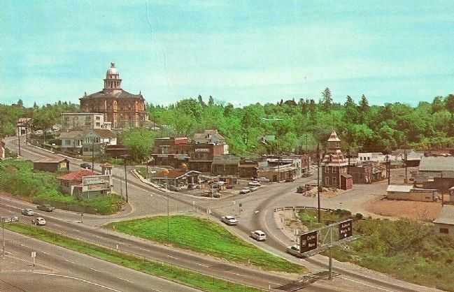 Vintage Postcard - Old Auburn image. Click for full size.
