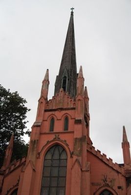Trinity Episcopal Church -<br>Steeple and Spires image. Click for full size.