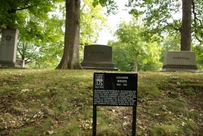 Alexander Winton Marker. Click for full size. Alexander Winton Marker image. Click for full size.