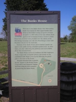The Banks House Marker image. Click for full size.