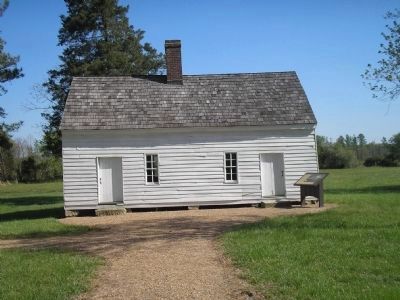 Marker at the Banks House. Click for full size. Marker at the Banks House image. Click for full size.