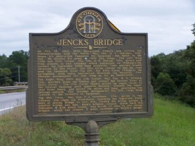 Jencks Bridge Marker image. Click for full size.