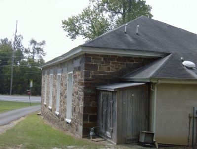 Stone Church And Catoosa Station Rear View. Click for full size. Stone Church And Catoosa Station Rear View image. Click for full size.