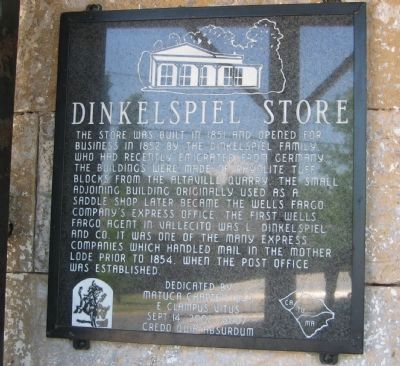 Dinkelspiel Store Marker image. Click for full size.