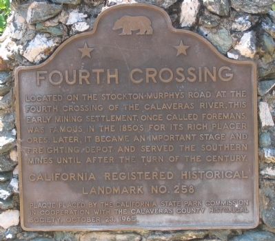 Fourth Crossing Marker image. Click for full size.