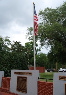 American Flag Pole image. Click for full size.