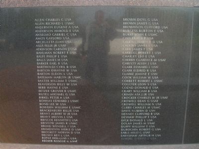 Oregon Korean War Veterans Memorial Marker </b>- Panel 1 image. Click for full size.