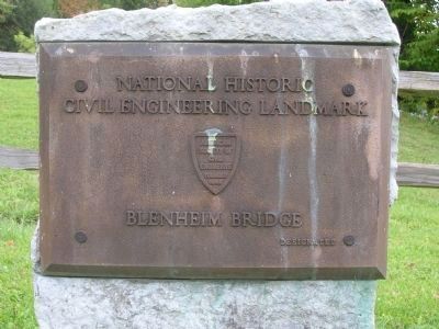 National Historic Civil Engineering Landmark. Click for full size. National Historic Civil Engineering Landmark image. Click for full size.