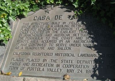 Casa de Tableta Marker. Click for full size. Casa de Tableta Marker image. Click for full size.