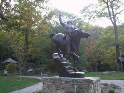Putnam's Escape at Horseneck image. Click for full size.