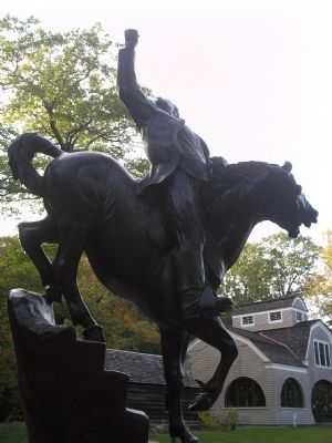 Closeup of Israel Putnam Monument image. Click for full size.