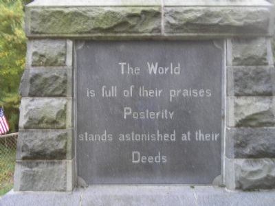 Left Side of Monument image. Click for full size.