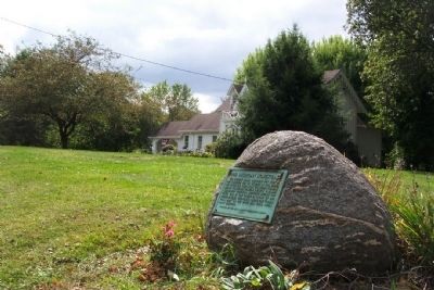 The Sheridan Homestead and Marker image. Click for full size.