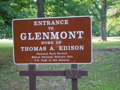 Glenmont, Home of Thomas A. Edison image. Click for full size.