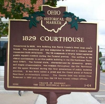 1829 Courthouse Marker image. Click for full size.