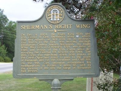 Sherman's Right Wing Marker image. Click for full size.