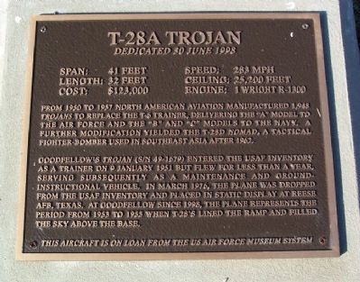 T-28A Trojan Marker image. Click for full size.