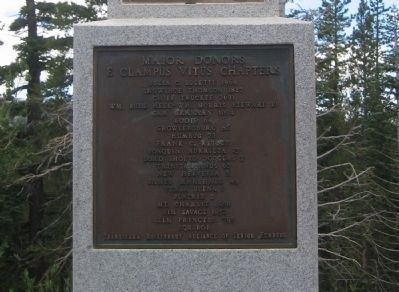 Snowshoe Thom(p)son Marker. Click for full size. Snowshoe Thom(p)son Marker image. Click for full size.