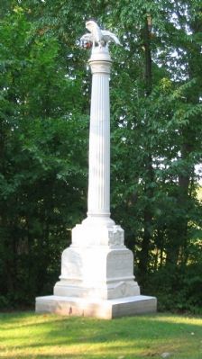 Company F, 1st U.S. Sharpshooters Monument image. Click for full size.