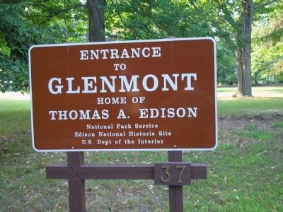 Glenmont, Home of Thomas Edison. Click for full size. Glenmont, Home of Thomas Edison image. Click for full size.