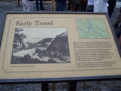 Early Travel Marker image. Click for full size.