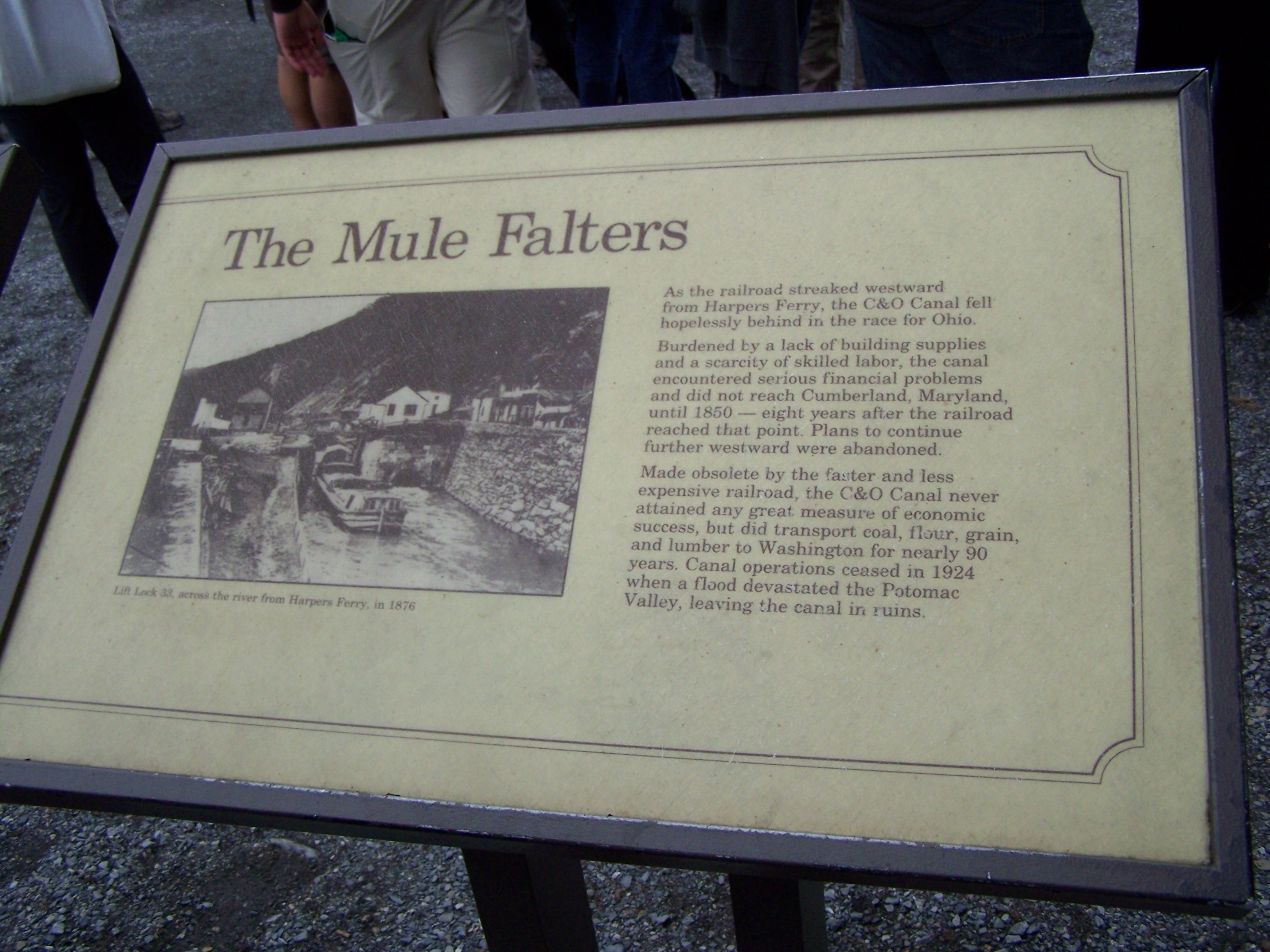 The Mule Falters Marker
