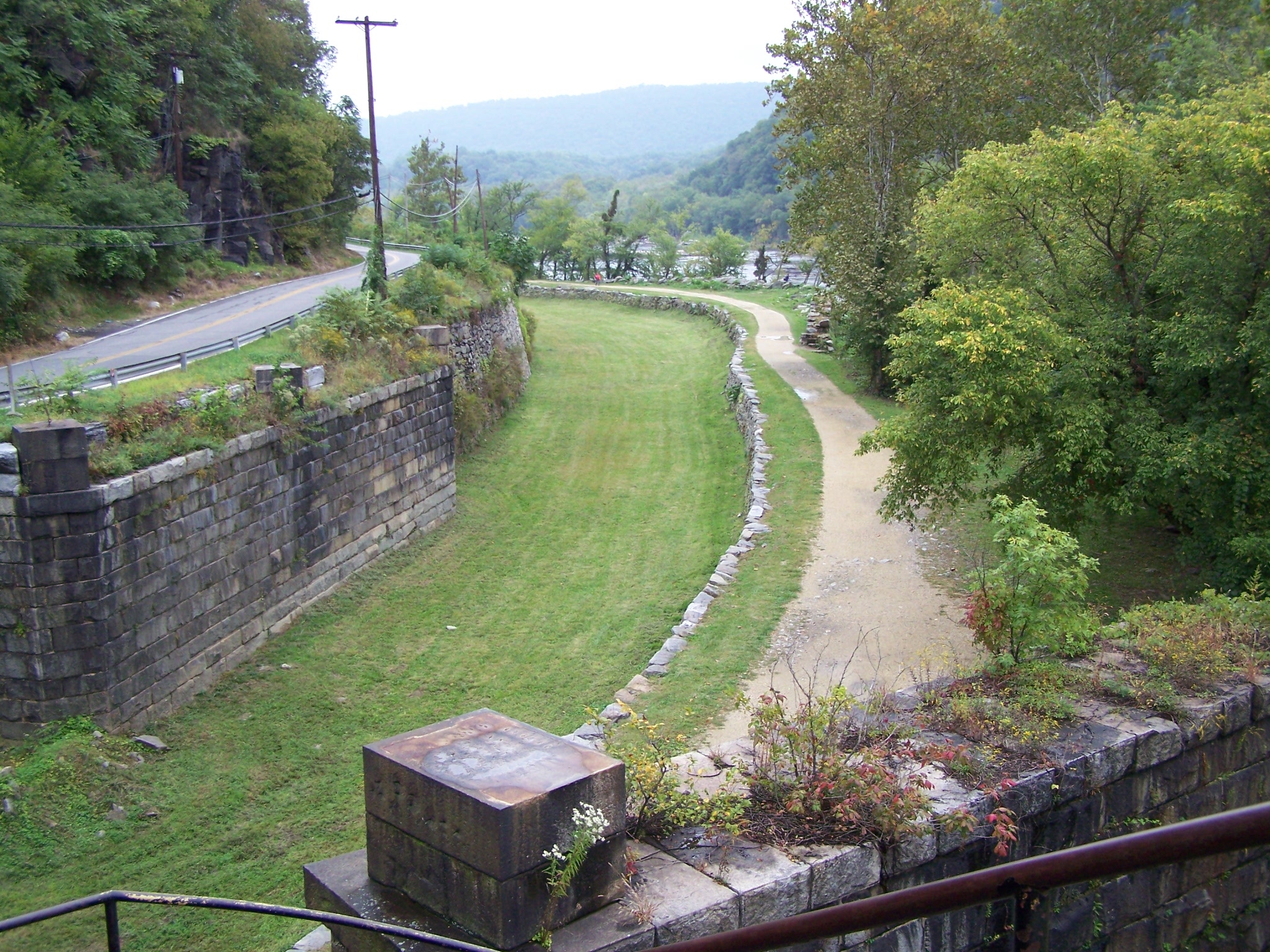 Remains of the Chesapeake and Ohio Canal