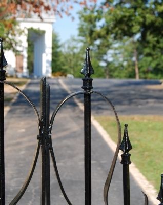 Fairview Cemetery - Detail of Gate image. Click for full size.