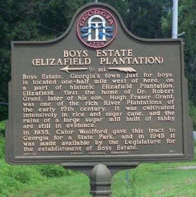 Boys Estate Marker image. Click for full size.