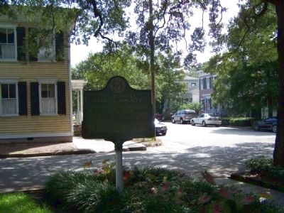 Georgia Medical Society Marker near E. St Julian Street. Click for full size. Georgia Medical Society Marker near E. St Julian Street image. Click for full size.