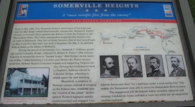 Somerville Heights Marker image. Click for full size.