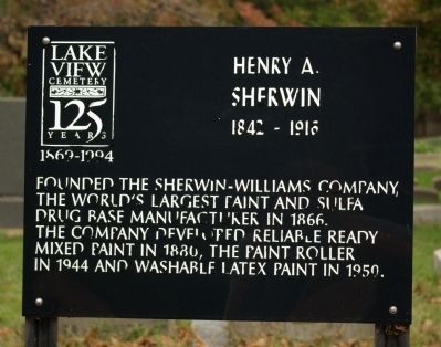 Henry A. Sherwin Marker image. Click for full size.