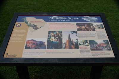 Abbeville Square Marker image. Click for full size.