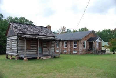 Templeton-Drake Cabin -<br>Donald's Grange in Background. Click for full size. Templeton-Drake Cabin -<br>Donald's Grange in Background image. Click for full size.