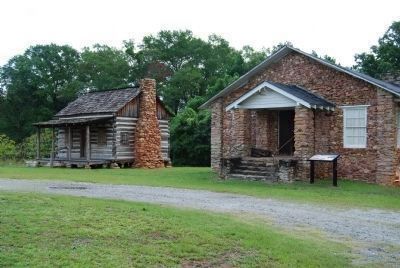 The Donalds Grange No. 497 and<br>Templeton-Drake Cabin image. Click for full size.