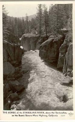 The Gorge of the Stanislaus River. Click for full size. The Gorge of the Stanislaus River image. Click for full size.