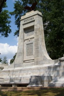 Wisconsin Monument. Click for full size. Wisconsin Monument image. Click for full size.