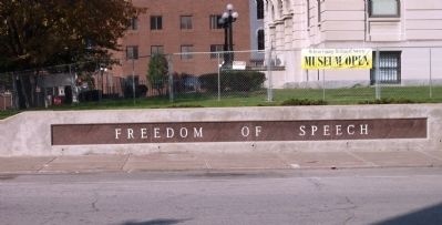 Four Freedoms Listed. image. Click for full size.