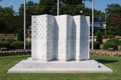 Simpsonville Veterans Memorial Marker image. Click for full size.