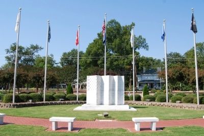 Simpsonville Veterans Memorial image. Click for full size.
