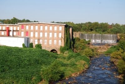 Reedy River Factory and Conestee Dam. Click for full size. Reedy River Factory and Conestee Dam image. Click for full size.