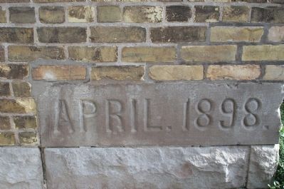 Notre Dame Fieldhouse Cornerstone. Click for full size. Notre Dame Fieldhouse Cornerstone image. Click for full size.