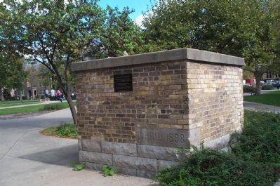 Site of Notre Dame Fieldhouse Marker image. Click for full size.