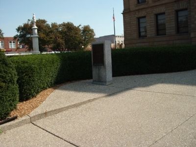 Abraham Lincoln - Eighth Judicial District Marker image. Click for full size.