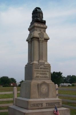 8th Ohio Infantry Monument. Click for full size. 8th Ohio Infantry Monument image. Click for full size.