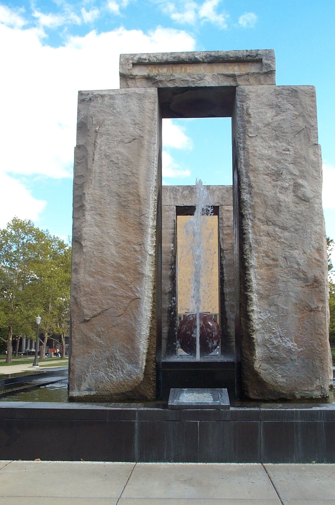 Clarke Peace Memorial Fountain