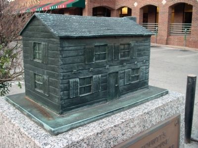 Left Front of Bronze Court House. Click for full size. Left Front of Bronze Court House image. Click for full size.