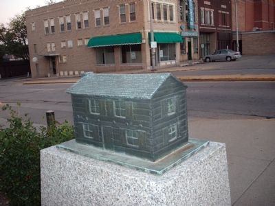 Right Rear of Bronze Court House. Click for full size. Right Rear of Bronze Court House image. Click for full size.