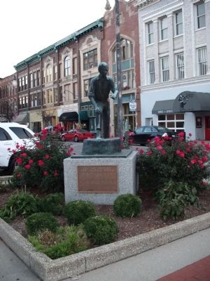 Front - Long View of Statue. Click for full size. Front - Long View of Statue image. Click for full size.