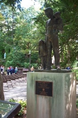 Thomas A. Dooley, M.D. '48 Statue. Click for full size. Thomas A. Dooley, M.D. '48 Statue image. Click for full size.